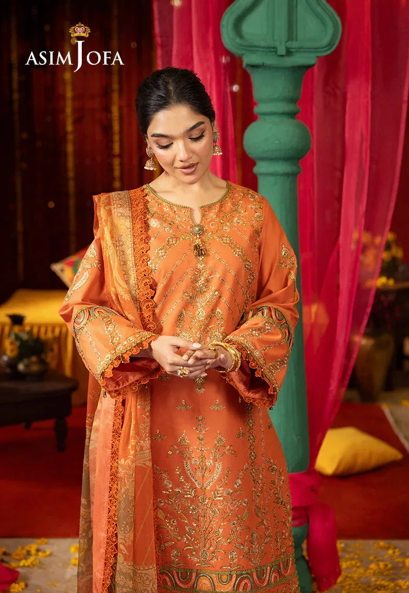 Asim Jofa | Asra Festive Essentials | AJRA-14 - Aqsa Fabrics