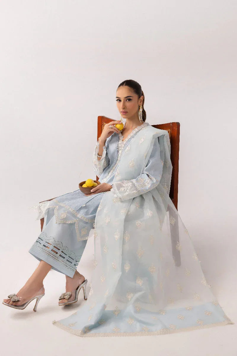 Qalamkar | Basic Pret 25 | KT-04 Wardah - Aqsa Fabrics