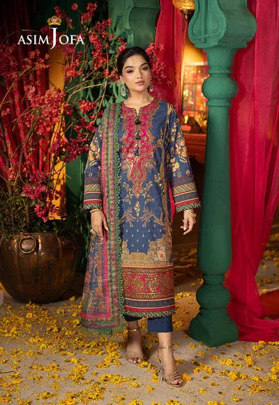 Asim Jofa | Asra Festive Essentials | AJRA-03 - Aqsa Fabrics