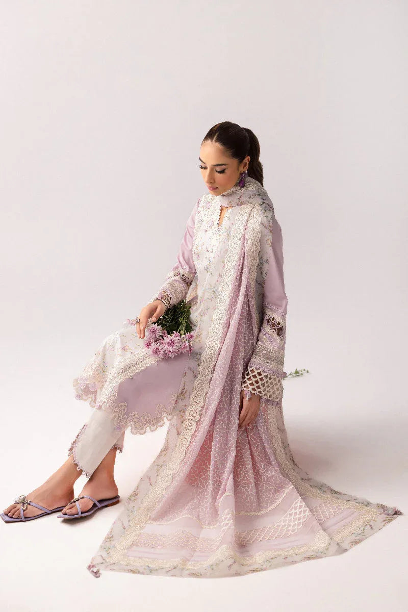 Qalamkar | Basic Pret 25 | KT-06 Zarina - Aqsa Fabrics
