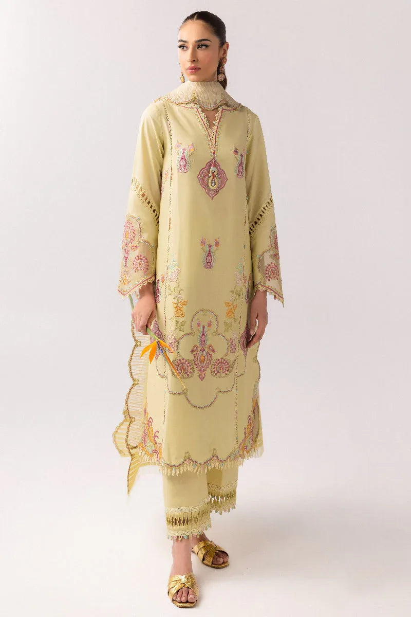 Qalamkar | Basic Pret 25 | KT-08 Afra - Aqsa Fabrics