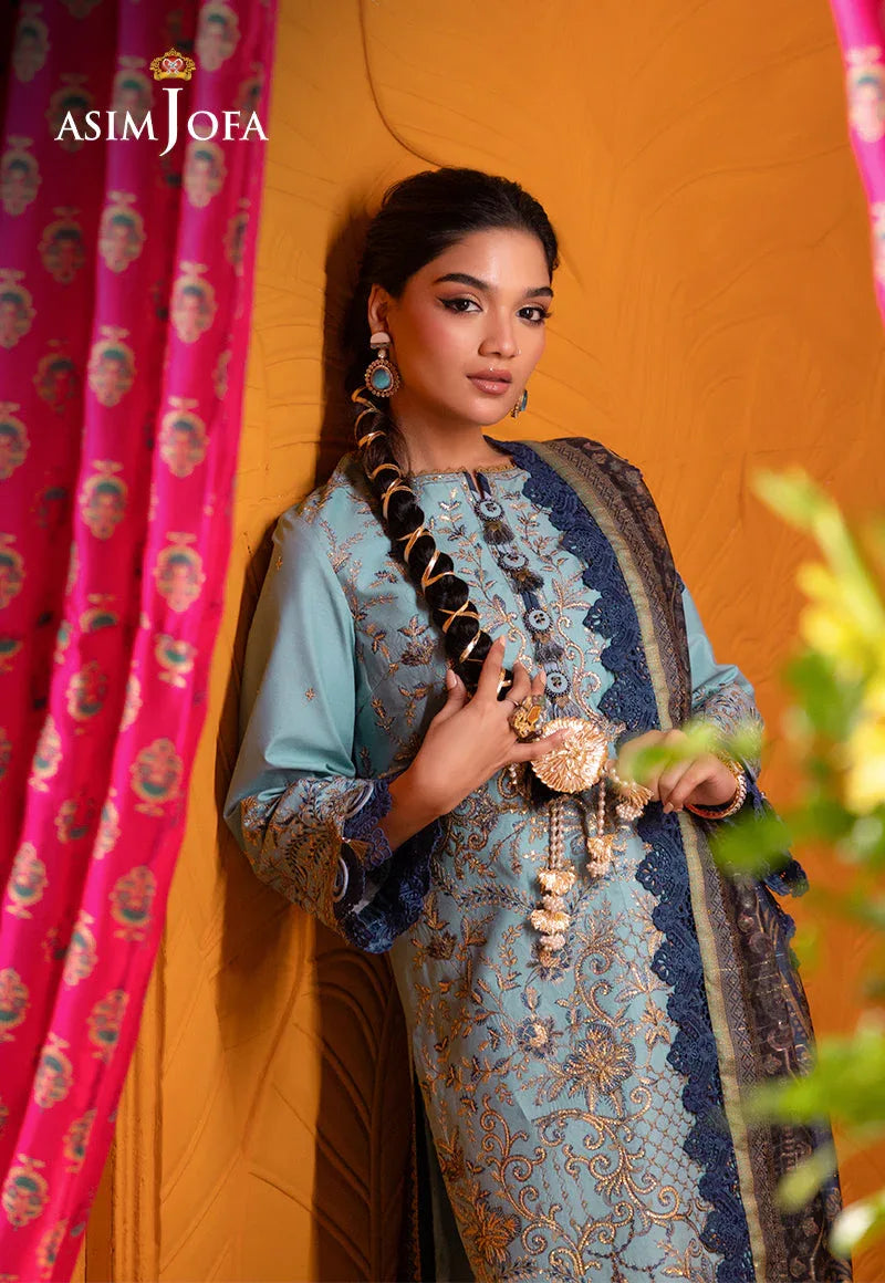 Asim Jofa | Asra Festive Essentials | AJRA-12 - Aqsa Fabrics