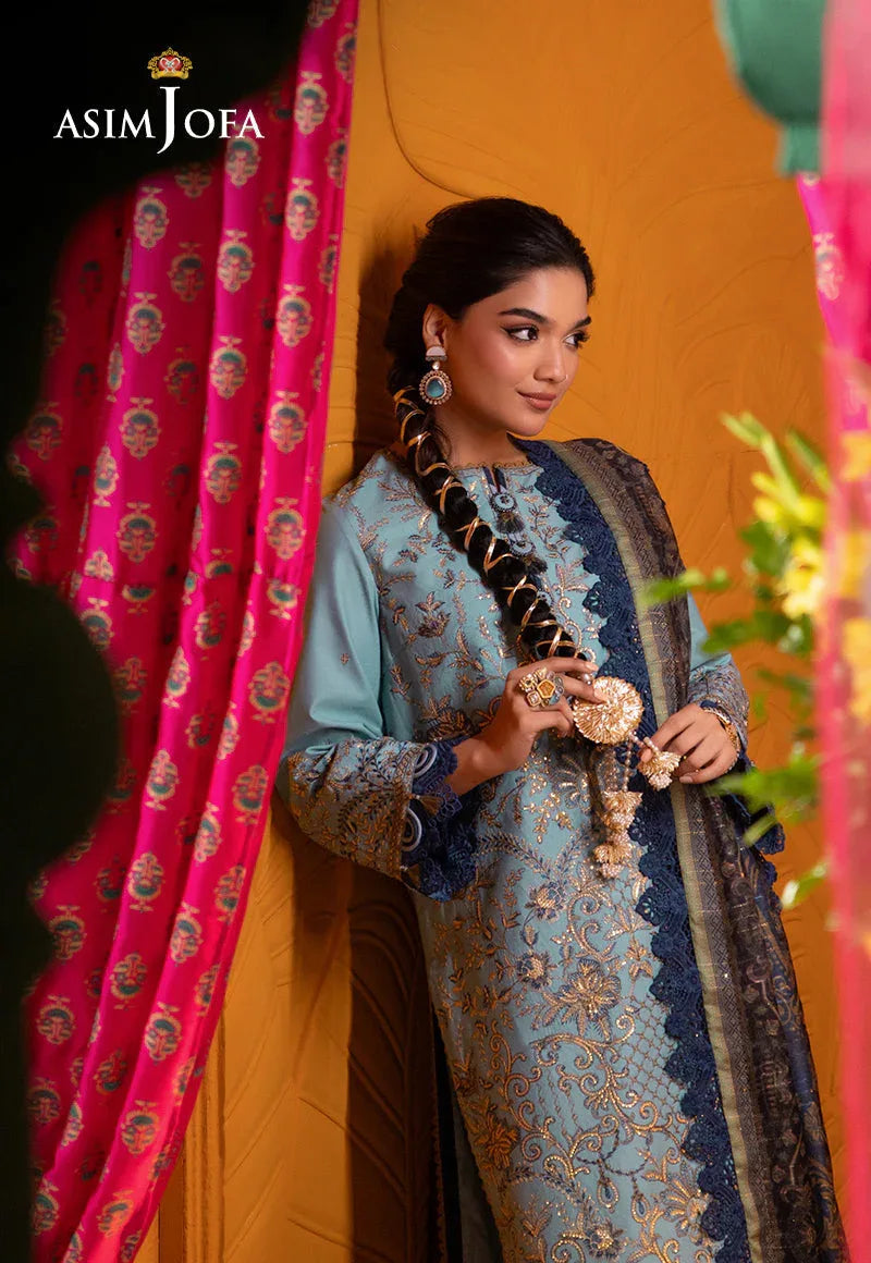 Asim Jofa | Asra Festive Essentials | AJRA-12 - Aqsa Fabrics