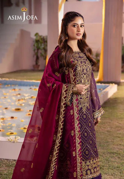 Asim Jofa | Dhanak Rang Collection | AJCF-02 - Aqsa Fabrics