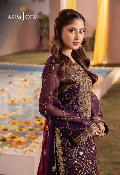 Asim Jofa | Dhanak Rang Collection | AJCF-02 - Aqsa Fabrics