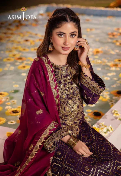 Asim Jofa | Dhanak Rang Collection | AJCF-02 - Aqsa Fabrics