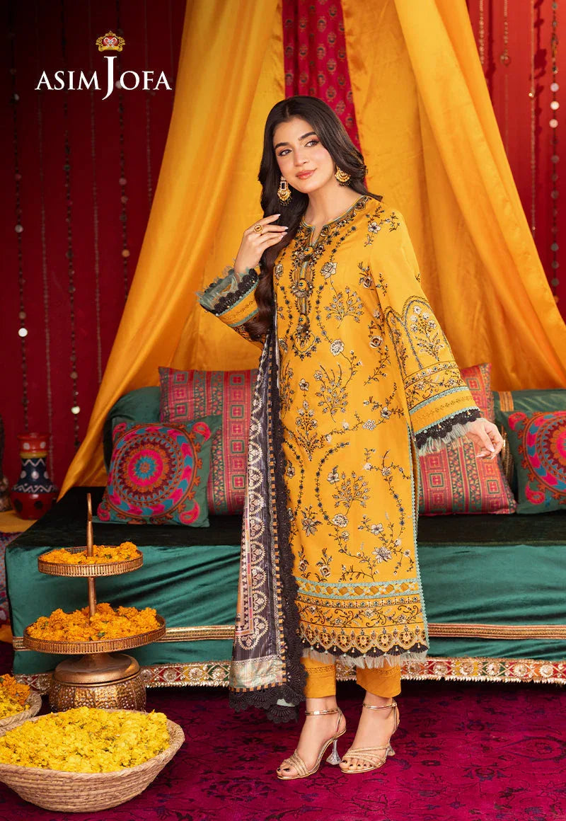 Asim Jofa | Asra Festive Essentials | AJRA-07 - Aqsa Fabrics