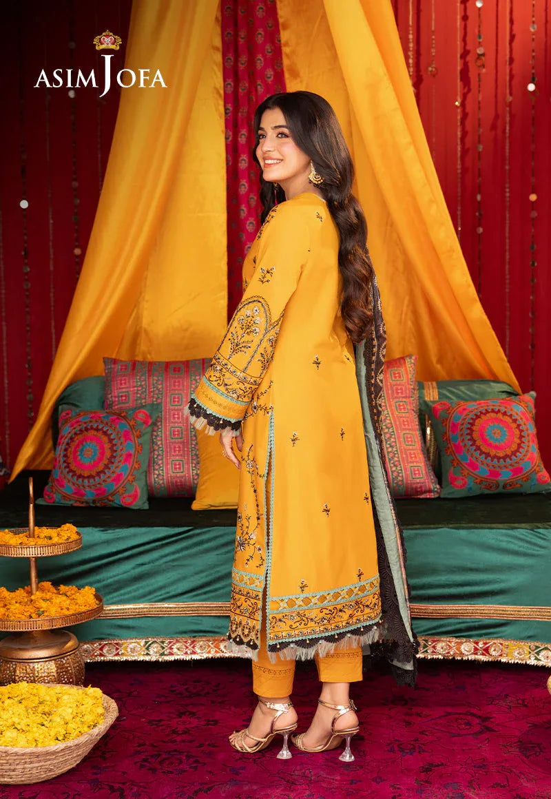 Asim Jofa | Asra Festive Essentials | AJRA-07 - Aqsa Fabrics