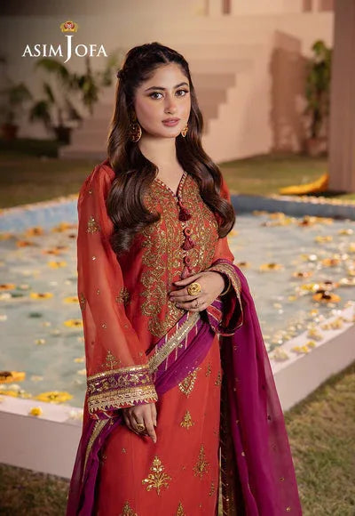 Asim Jofa | Dhanak Rang Collection | AJCF-24 - Aqsa Fabrics