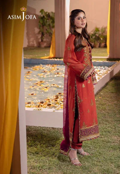 Asim Jofa | Dhanak Rang Collection | AJCF-24 - Aqsa Fabrics
