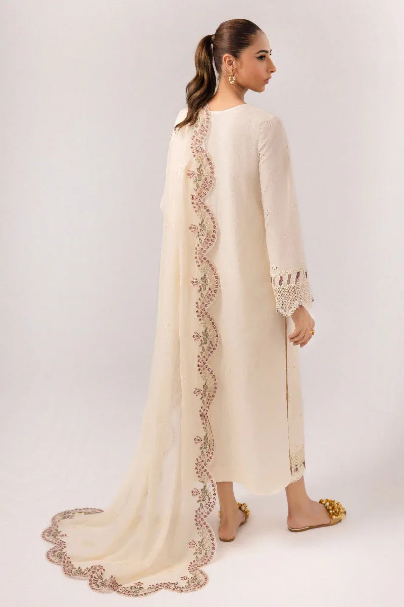 Qalamkar | Basic Pret 25 | KT-01 Lverah - Aqsa Fabrics