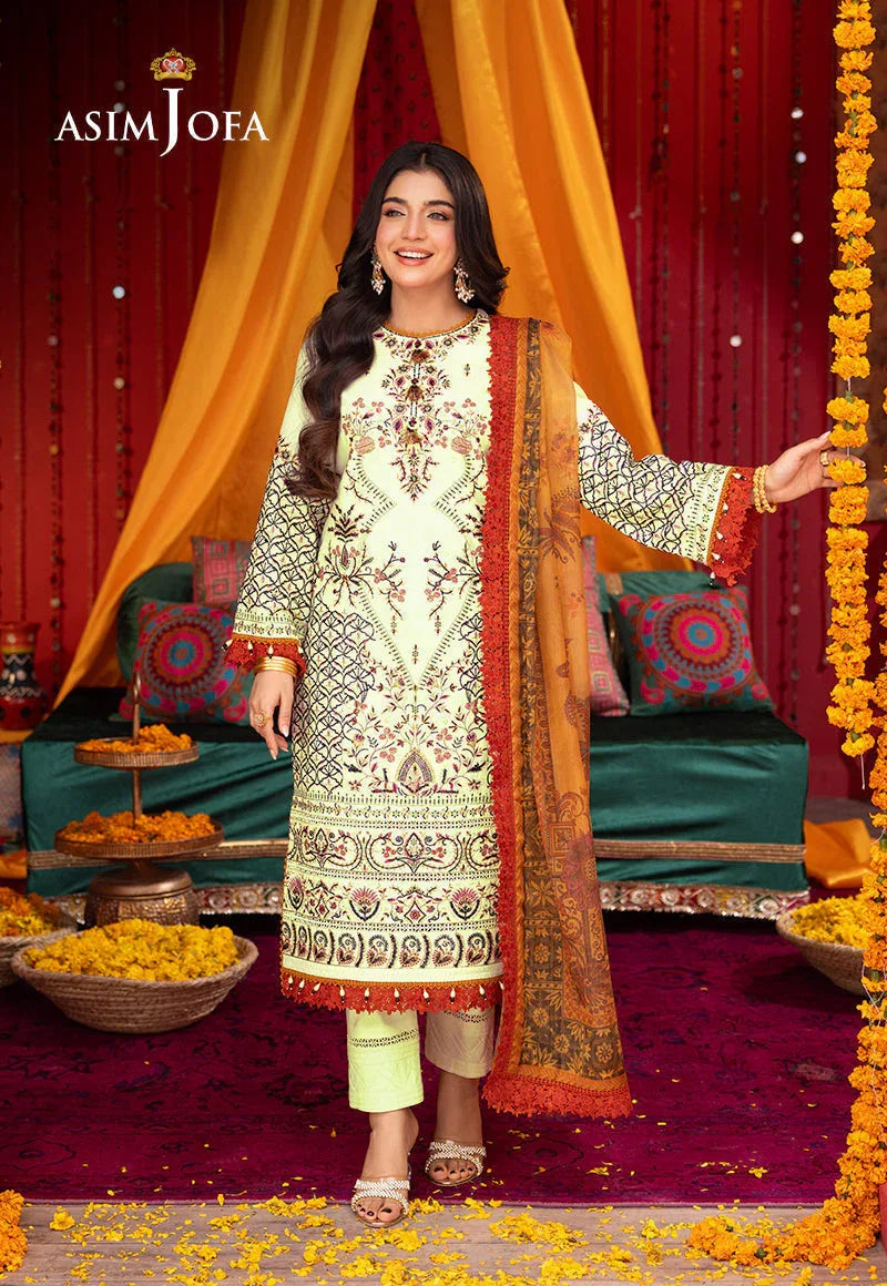 Asim Jofa | Asra Festive Essentials | AJRA-15 - Aqsa Fabrics