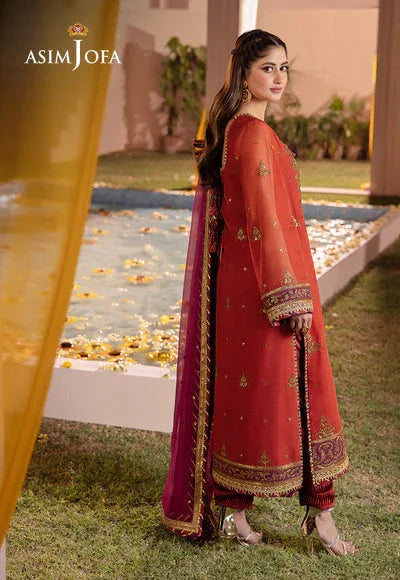 Asim Jofa | Dhanak Rang Collection | AJCF-24 - Aqsa Fabrics