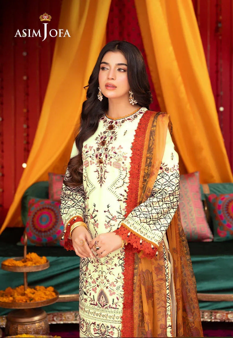 Asim Jofa | Asra Festive Essentials | AJRA-15 - Aqsa Fabrics