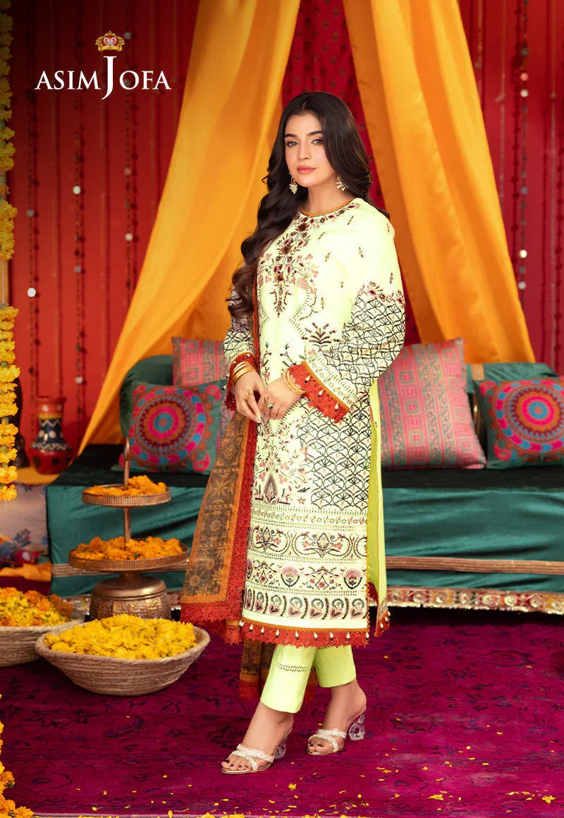 Asim Jofa | Asra Festive Essentials | AJRA-15 - Aqsa Fabrics