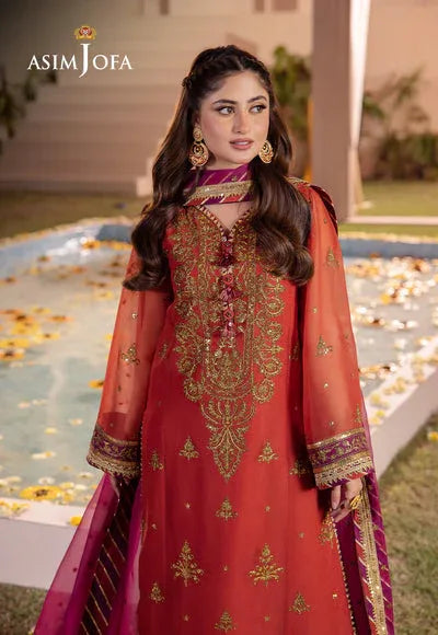 Asim Jofa | Dhanak Rang Collection | AJCF-24 - Aqsa Fabrics