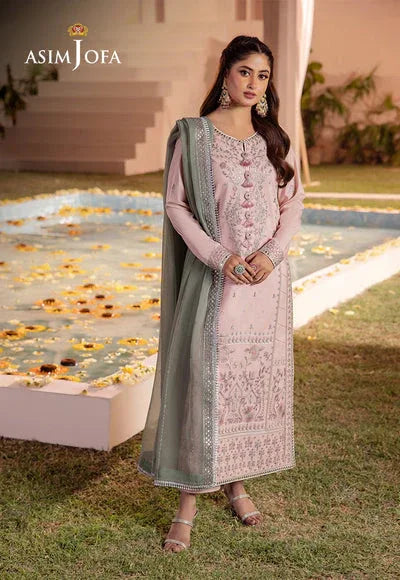Asim Jofa | Dhanak Rang Collection | AJCF-14 - Aqsa Fabrics