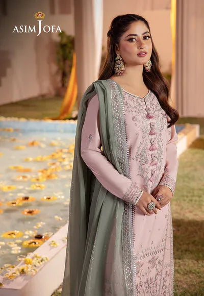 Asim Jofa | Dhanak Rang Collection | AJCF-14 - Aqsa Fabrics