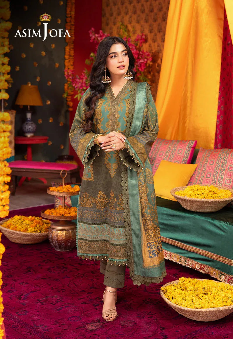 Asim Jofa | Asra Festive Essentials | AJRA-06 - Aqsa Fabrics