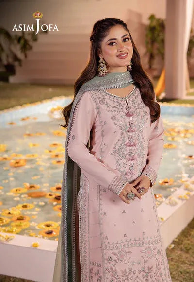Asim Jofa | Dhanak Rang Collection | AJCF-14 - Aqsa Fabrics