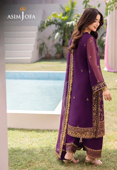 Asim Jofa | Dhanak Rang Collection | AJCF-08 - Aqsa Fabrics