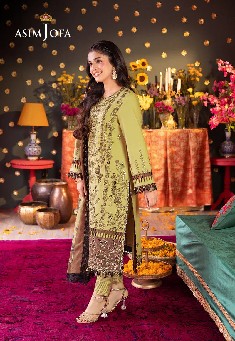 Asim Jofa | Asra Festive Essentials | AJRA-13 - Aqsa Fabrics