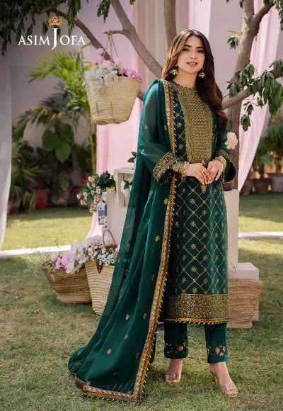 Asim Jofa | Dhanak Rang Collection | AJCF-03 - Aqsa Fabrics