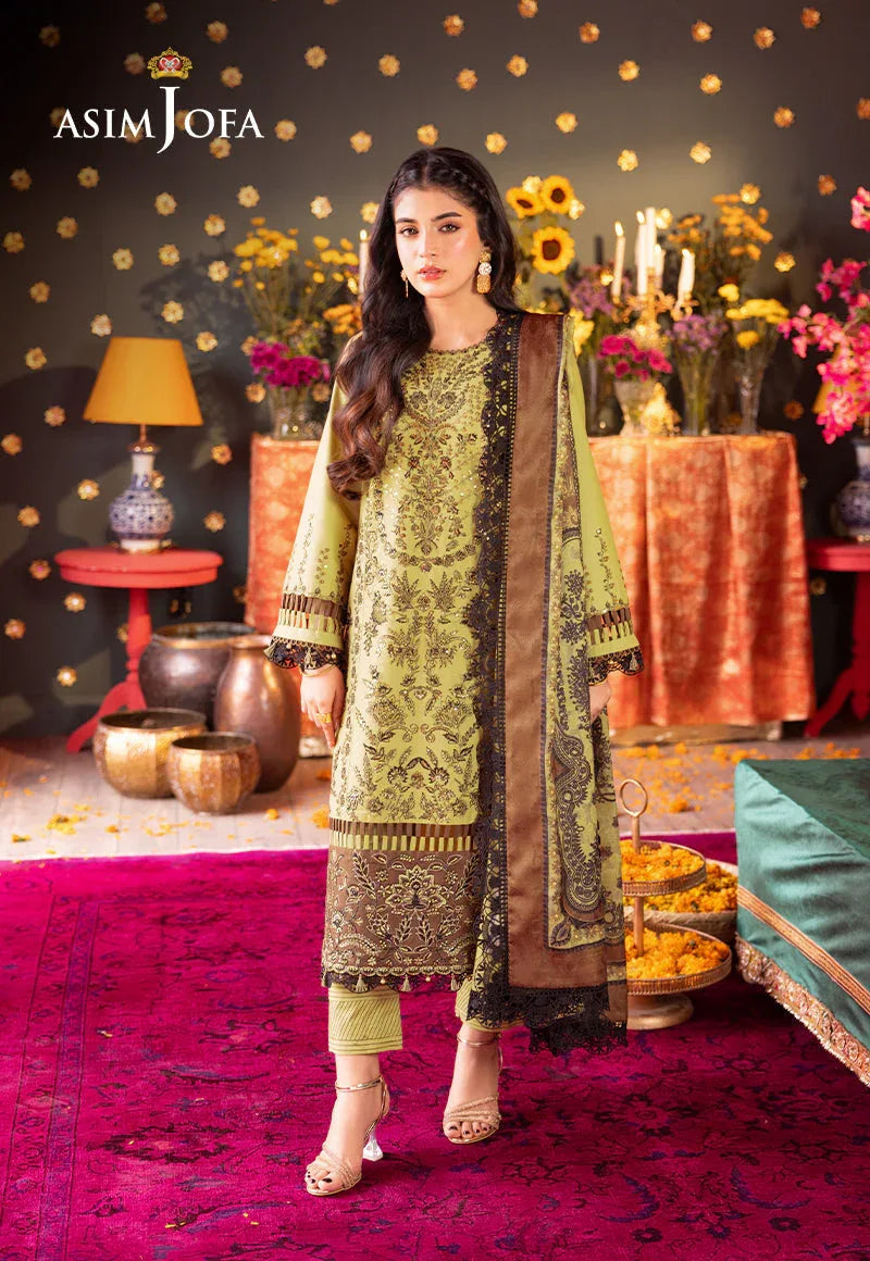 Asim Jofa | Asra Festive Essentials | AJRA-13 - Aqsa Fabrics