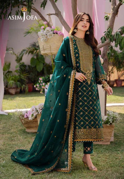 Asim Jofa | Dhanak Rang Collection | AJCF-03 - Aqsa Fabrics