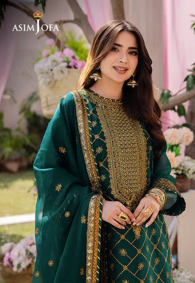 Asim Jofa | Dhanak Rang Collection | AJCF-03 - Aqsa Fabrics