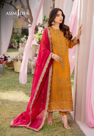 Asim Jofa | Dhanak Rang Collection | AJCF-25 - Aqsa Fabrics