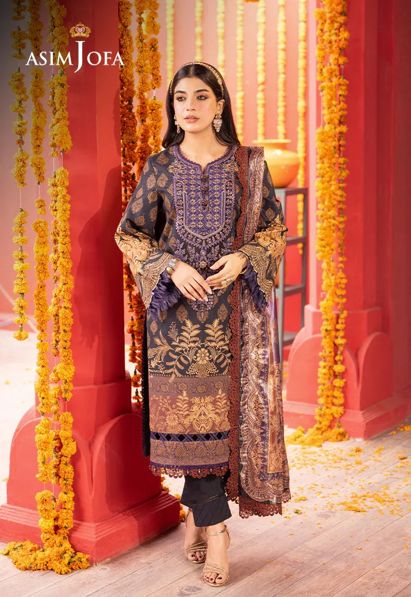 Asim Jofa | Asra Festive Essentials | AJRA-01 - Aqsa Fabrics