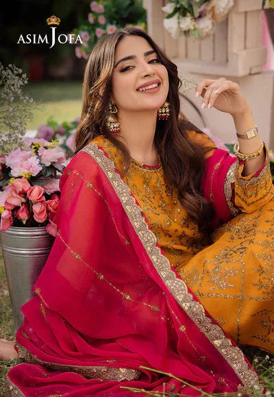 Asim Jofa | Dhanak Rang Collection | AJCF-25 - Aqsa Fabrics