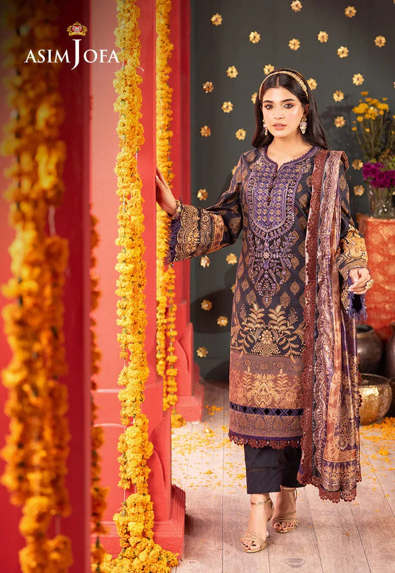 Asim Jofa | Asra Festive Essentials | AJRA-01 - Aqsa Fabrics