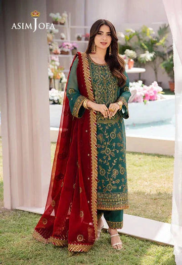 Asim Jofa | Dhanak Rang Collection | AJCF-11 - Aqsa Fabrics