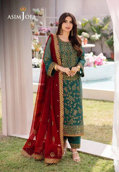 Asim Jofa | Dhanak Rang Collection | AJCF-11 - Aqsa Fabrics
