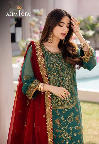 Asim Jofa | Dhanak Rang Collection | AJCF-11 - Aqsa Fabrics