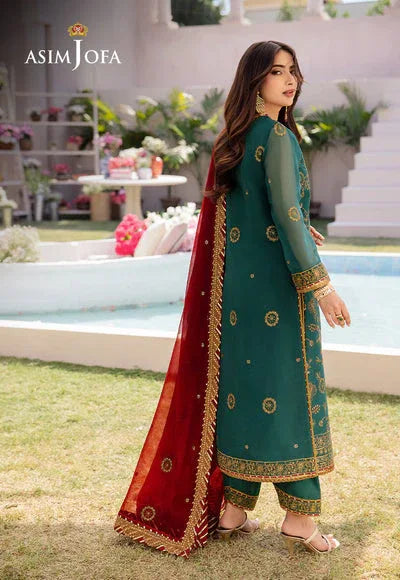 Asim Jofa | Dhanak Rang Collection | AJCF-11 - Aqsa Fabrics