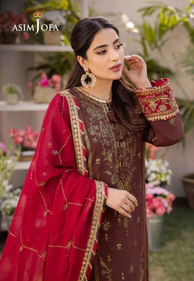 Asim Jofa | Dhanak Rang Collection | AJCF-27 - Aqsa Fabrics