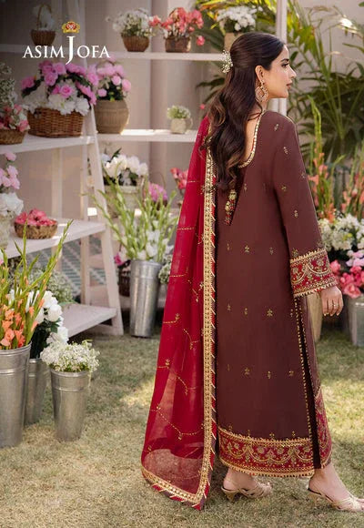 Asim Jofa | Dhanak Rang Collection | AJCF-27 - Aqsa Fabrics