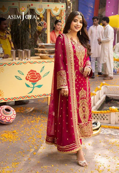 Asim Jofa | Chamak Damak Festive 24 | AJCD-21 - Aqsa Fabrics