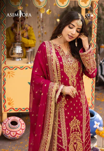 Asim Jofa | Chamak Damak Festive 24 | AJCD-21 - Aqsa Fabrics