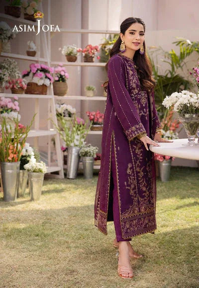 Asim Jofa | Dhanak Rang Collection | AJCF-22 - Aqsa Fabrics