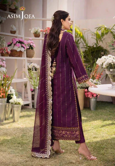 Asim Jofa | Dhanak Rang Collection | AJCF-22 - Aqsa Fabrics