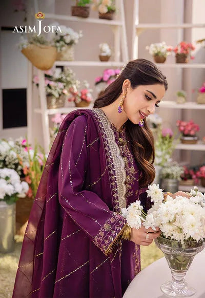 Asim Jofa | Dhanak Rang Collection | AJCF-22 - Aqsa Fabrics
