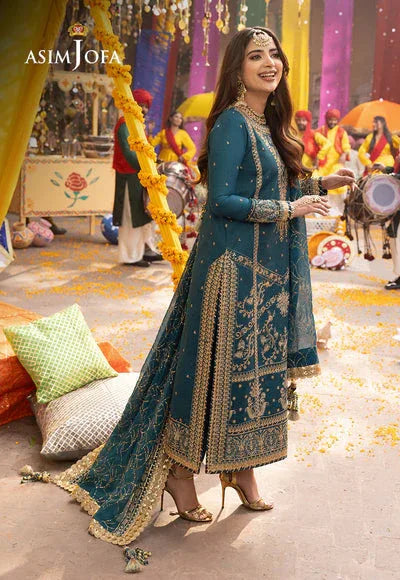 Asim Jofa | Chamak Damak Festive 24 | AJCD-07 - Aqsa Fabrics
