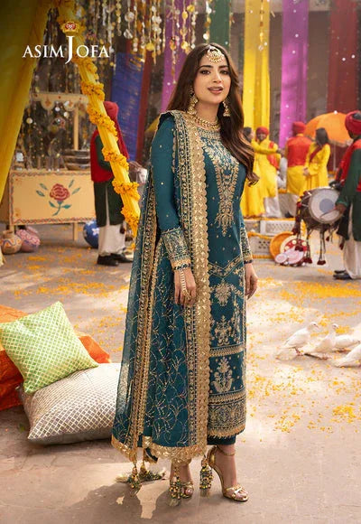 Asim Jofa | Chamak Damak Festive 24 | AJCD-07 - Aqsa Fabrics