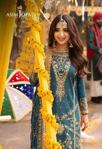 Asim Jofa | Chamak Damak Festive 24 | AJCD-07 - Aqsa Fabrics