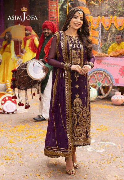 Asim Jofa | Chamak Damak Festive 24 | AJCD-17 - Aqsa Fabrics