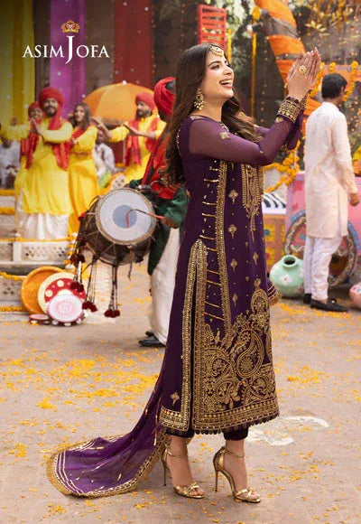 Asim Jofa | Chamak Damak Festive 24 | AJCD-17 - Aqsa Fabrics